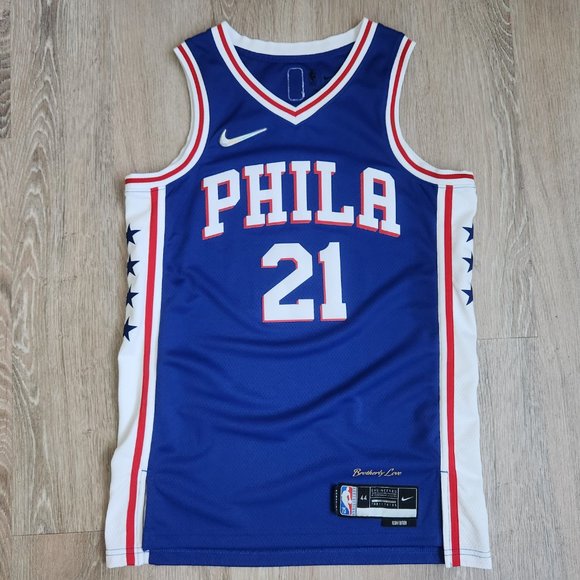 Philadelphia 76ers Joel Embiid Nike Swingman Jersey Men's Size Medium - Picture 2 of 12